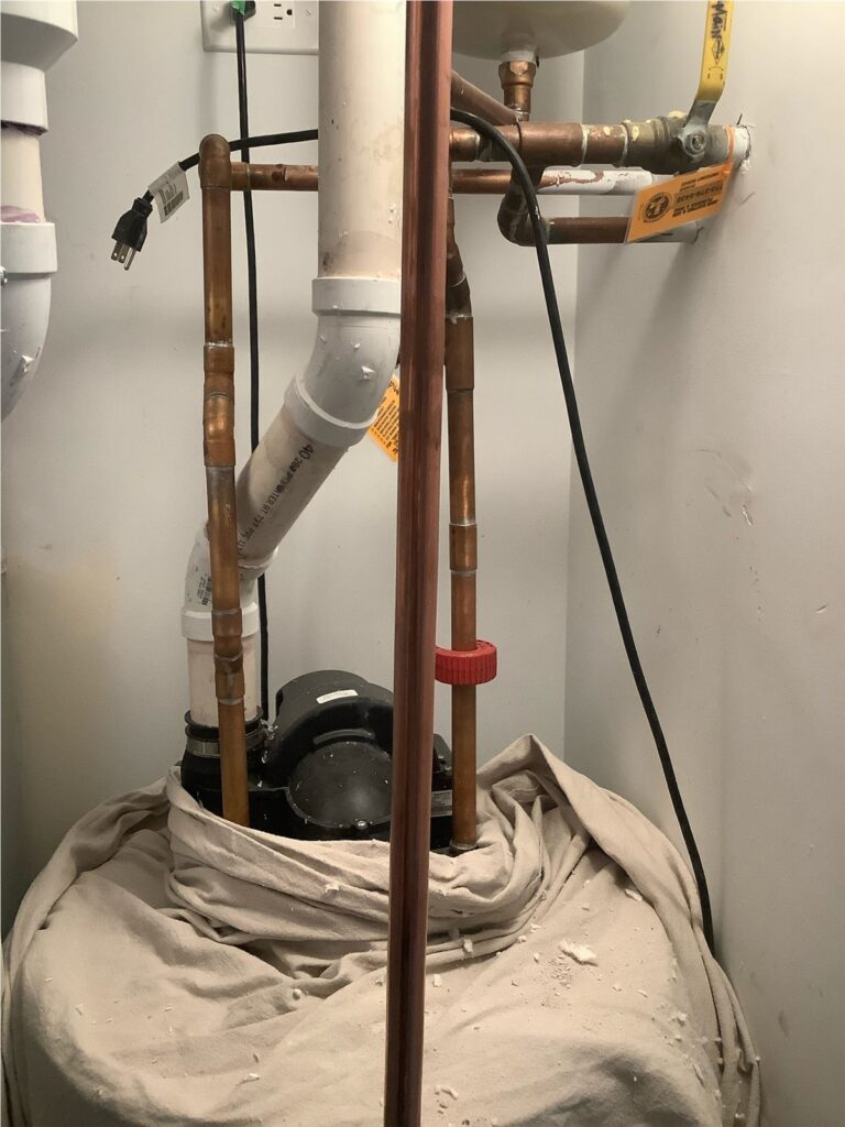 Roof Water Hose Line Install