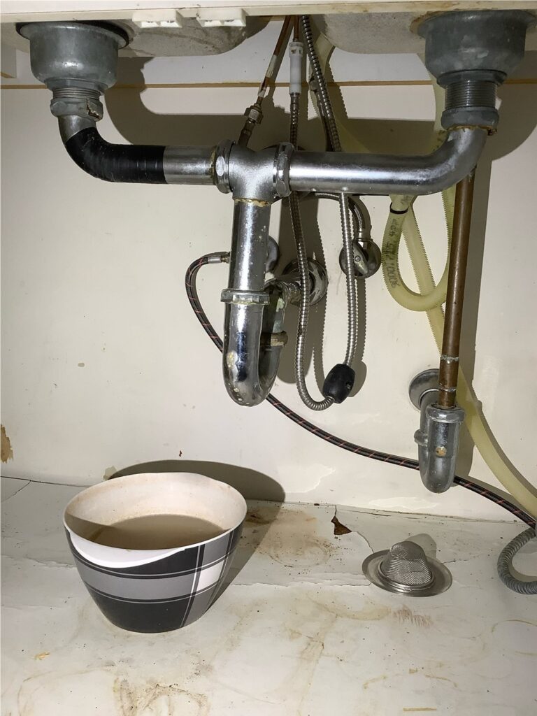 Kitchen Sink Drain Repair