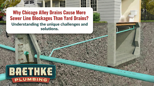 Why Chicago Alley Drains Cause More Sewer Line Blockages Than Yard Drains