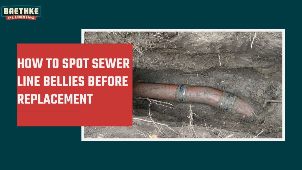 How to Spot Sewer Line Bellies Before Replacement