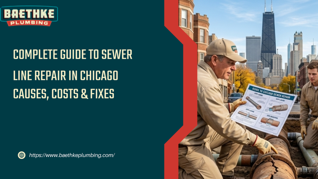 Complete Guide to Sewer Line Repair in Chicago – Causes, Costs & Fixes