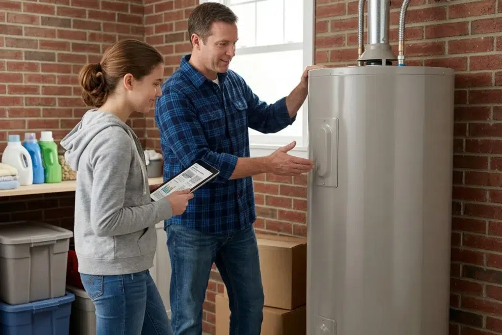 water heater size guide