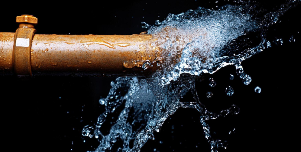 Leaking pipe