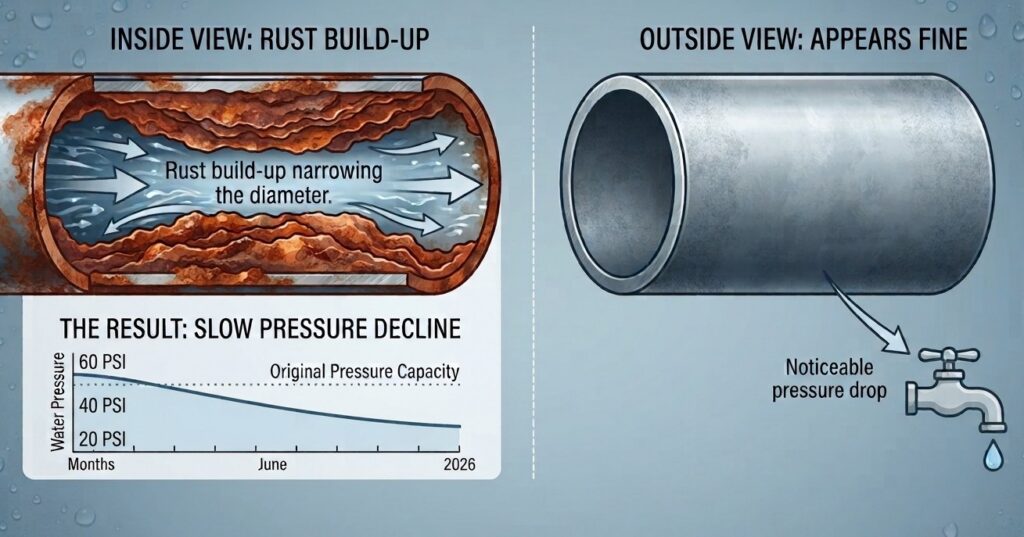 galvanized pipes
