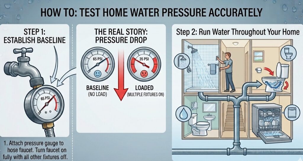 water pressure test